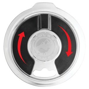Polar Camel Magnetic Twist Replacement Tumbler Lid Clear 20 30 40 oz Fits Yeti